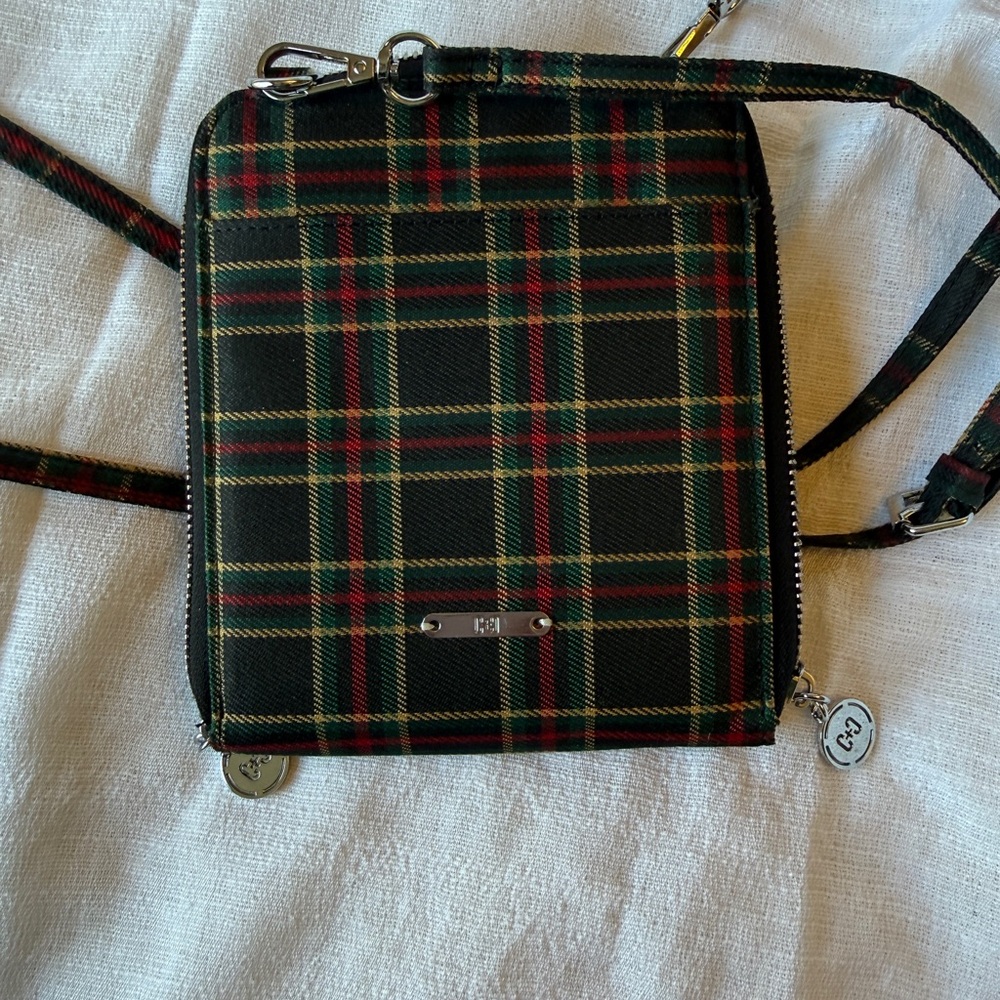 Coco + Carmen Tartan Crossbody Bag